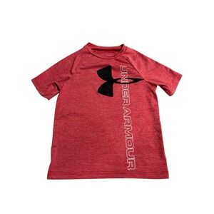 Under Armour Youth XS Red and Black Tshirt